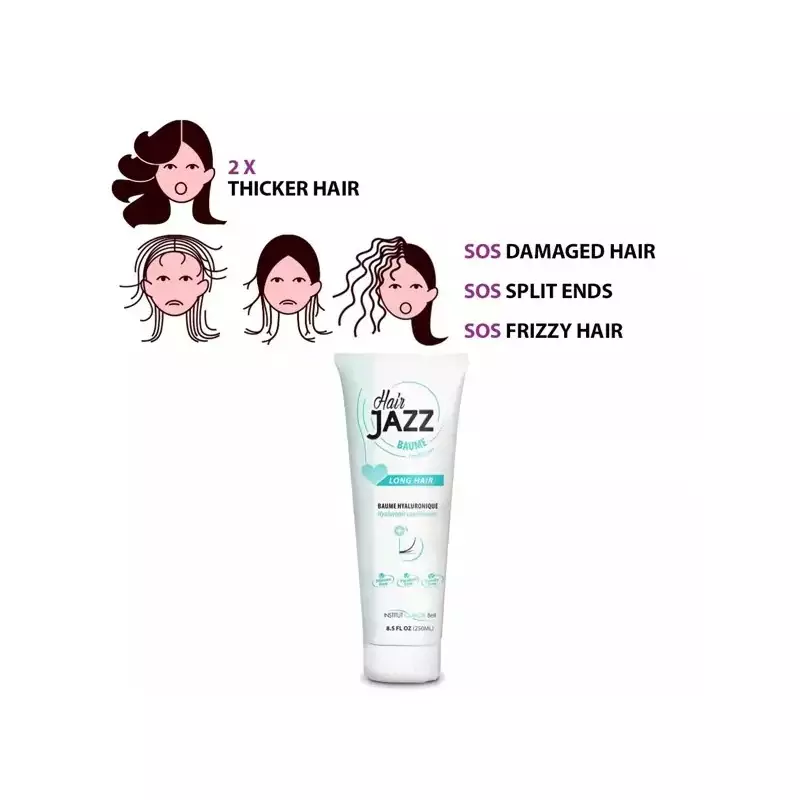 Hyaluronic repair conditioner for damaged hair by Hair Jazz