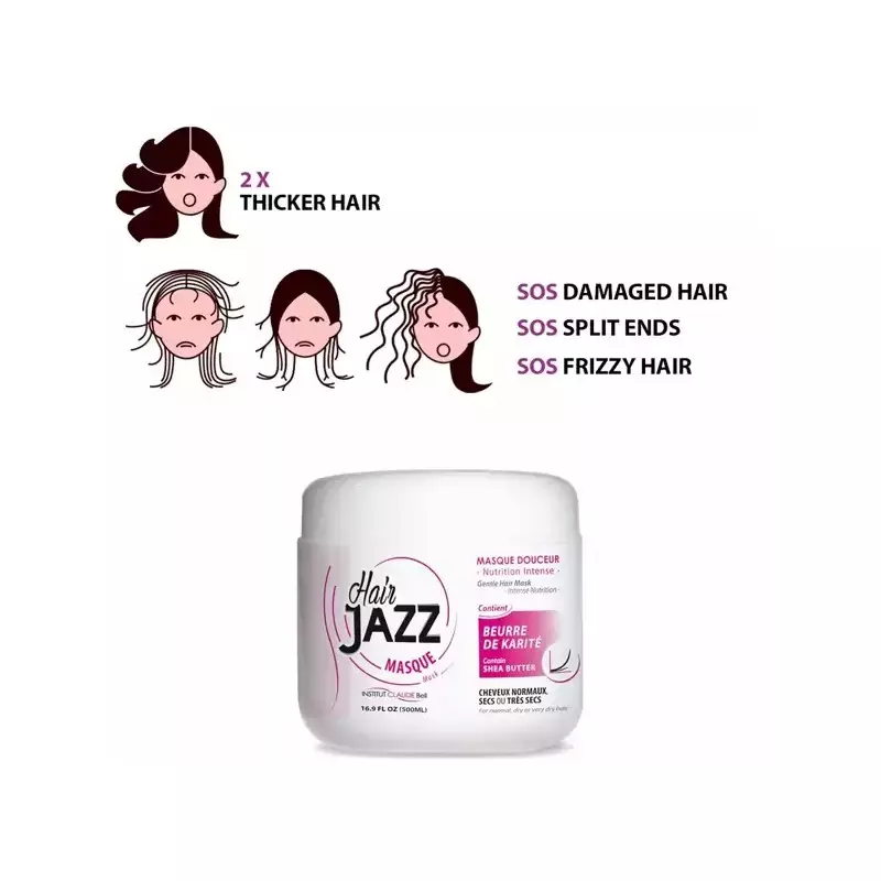 Intense nutrition mask for damaged hair by Hair Jazz