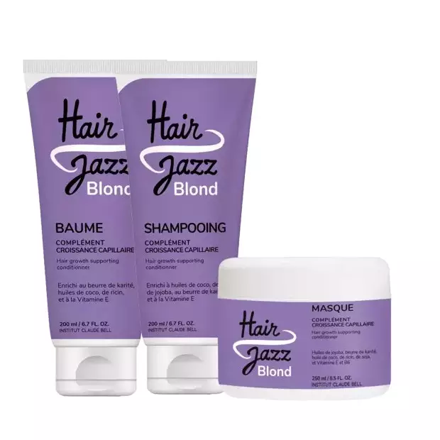 HAIR JAZZ Full Routine Eliminating Yellow Tones