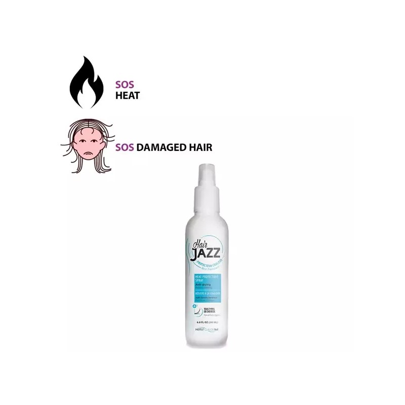 Rinzu® HEAT DEFENSE spray: Protectant Your Hair: SEVEN haircare