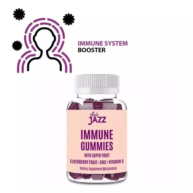 Immune system support gummies by Hair Jazz