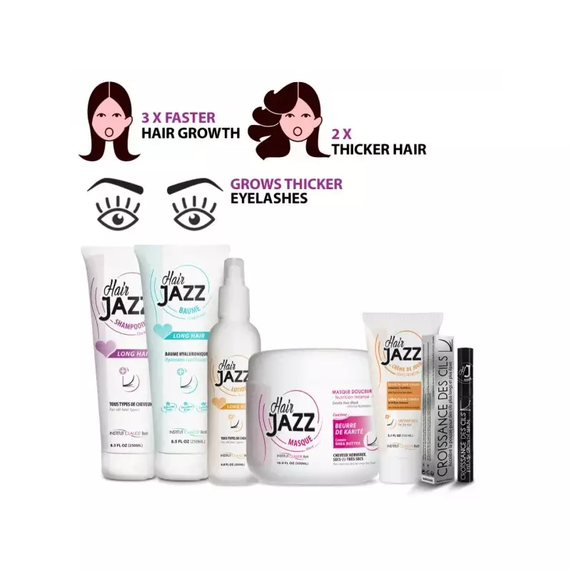HAIR JAZZ - accelerate hair growth and grow thicker eyelashes
