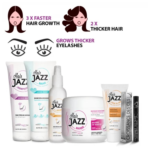 HAIR JAZZ - accelerate hair growth and grow thicker eyelashes