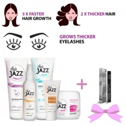 HAIR JAZZ - accelerate hair growth + GIFT Eyelash Serum