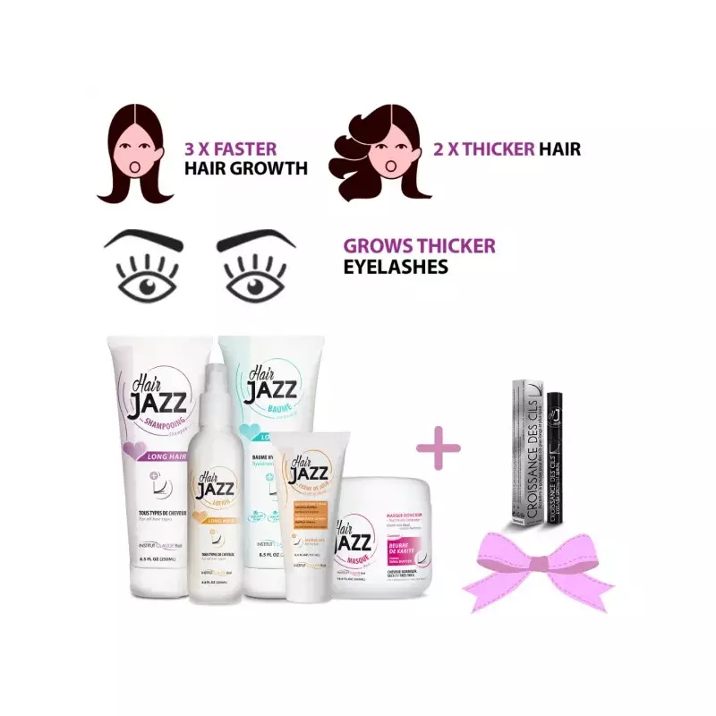 HAIR JAZZ - accelerate hair growth + GIFT Eyelash Serum