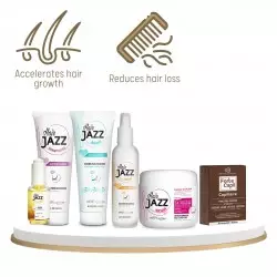 SALE: HAIR JAZZ Full Set - Reduces hair loss, accelerates hair growth, and repairs
