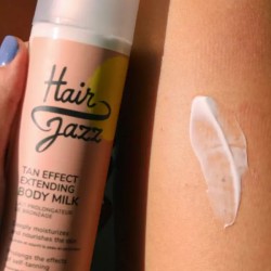 Tan effect extending body milk by Hair Jazz