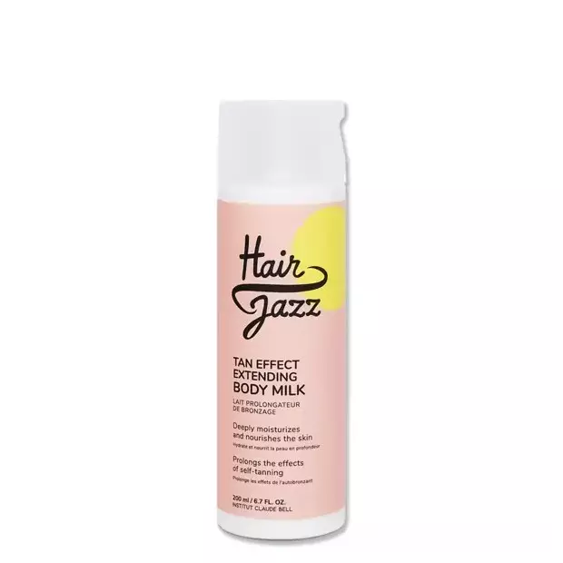 Tan effect extending body milk by Hair Jazz